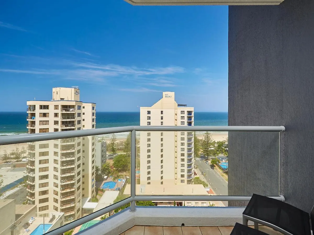 Skyline And Beach View With King Bed Studio In Gold Coast Apartment 0*,